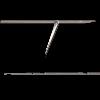 FLECHE INOX GT ROCKWELL 3F INOX 6.5 PLANANTE