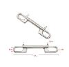 MOUSQUETON INOX DOUBLE VAGVA